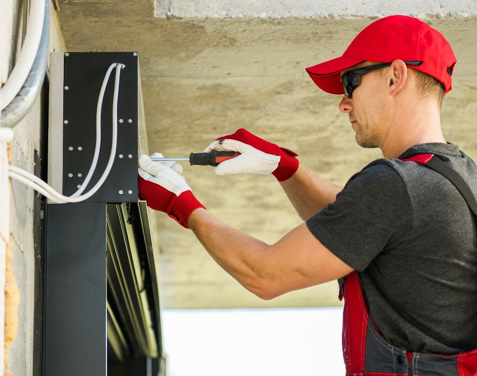 automatizacion de portones abatibles industriales